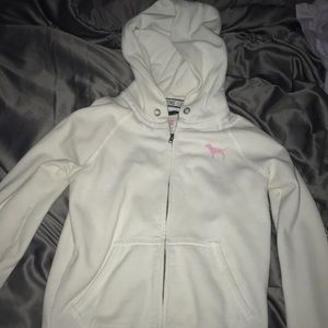 PINK Zip-up Sweatshirt